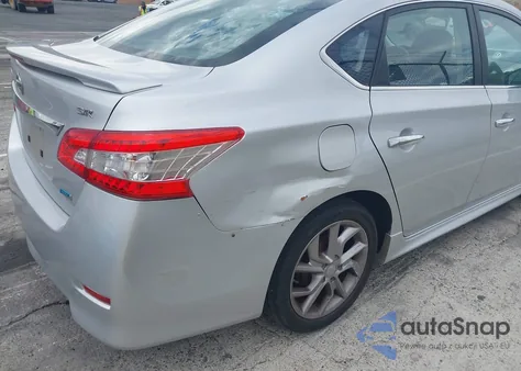 2013 Nissan Sentra Sr из США, поврежденный, VIN 3N1AB7AP8DL666912